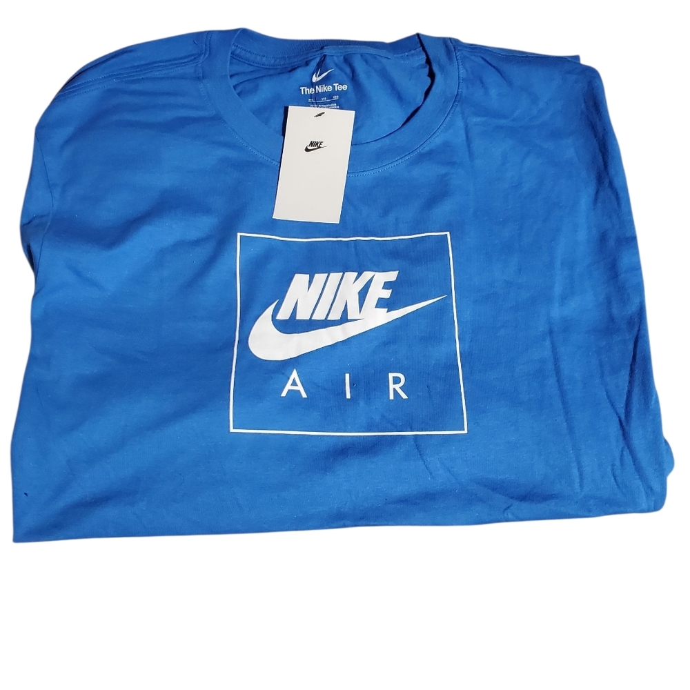 Nike Air Tee in Bright Blue